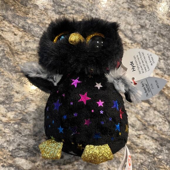 Ty Beanie Boos Black Collection Plush - Picture 4 of 7